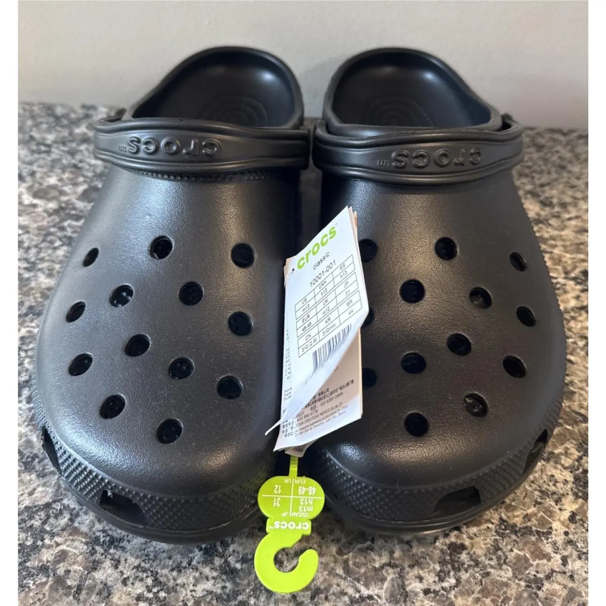 Crocs Off-grid Clogs Men Black Size 13