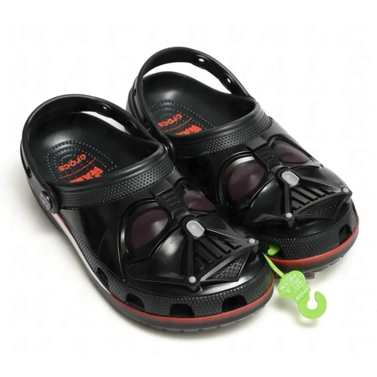 Star Wars Crocs Darth Vader Classic Clog Men`s Sz 8 Black 211774-90H Slip On