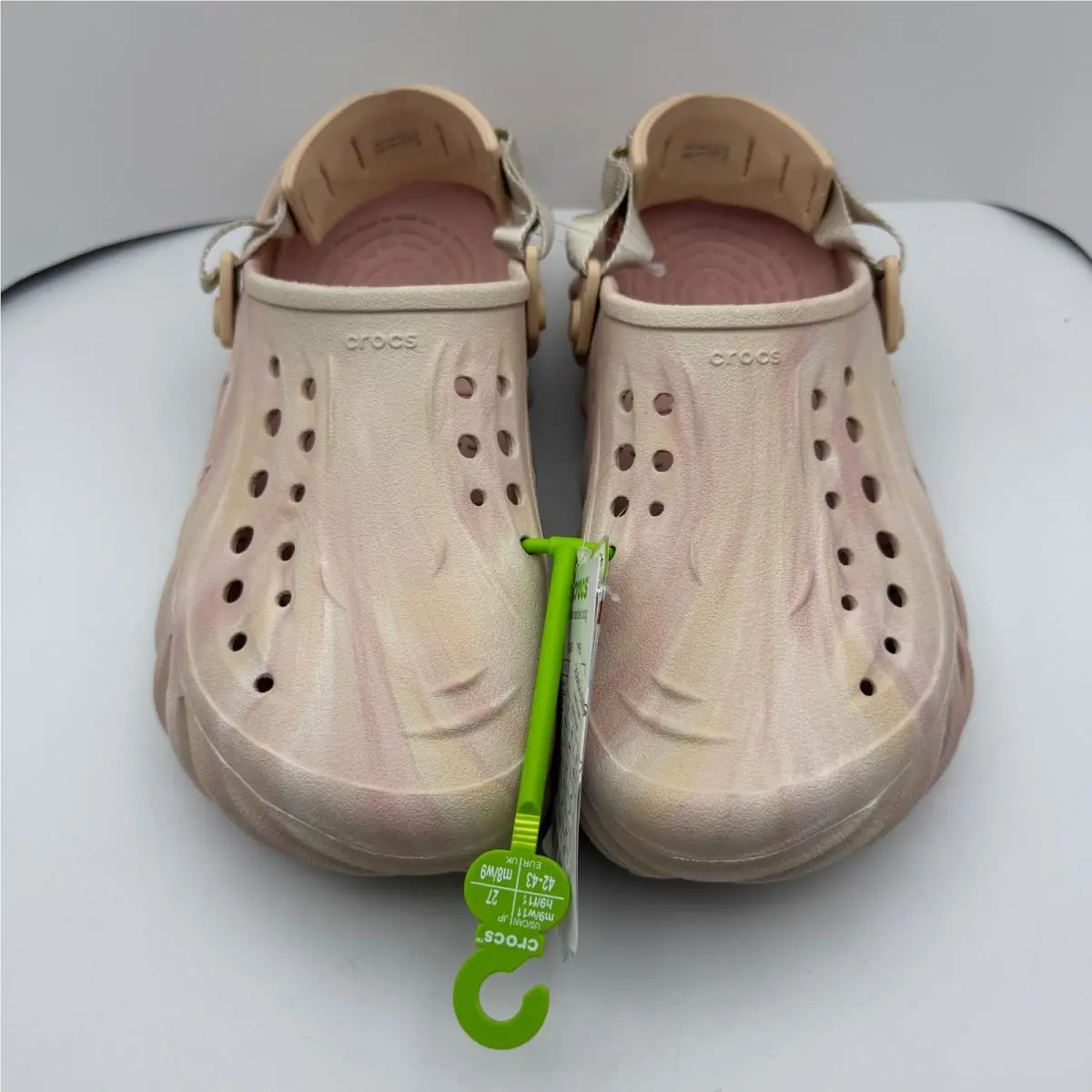 Crocs shoes - Crocs Echo Marbled Clog - Echo Marbled Clog - Cream 0