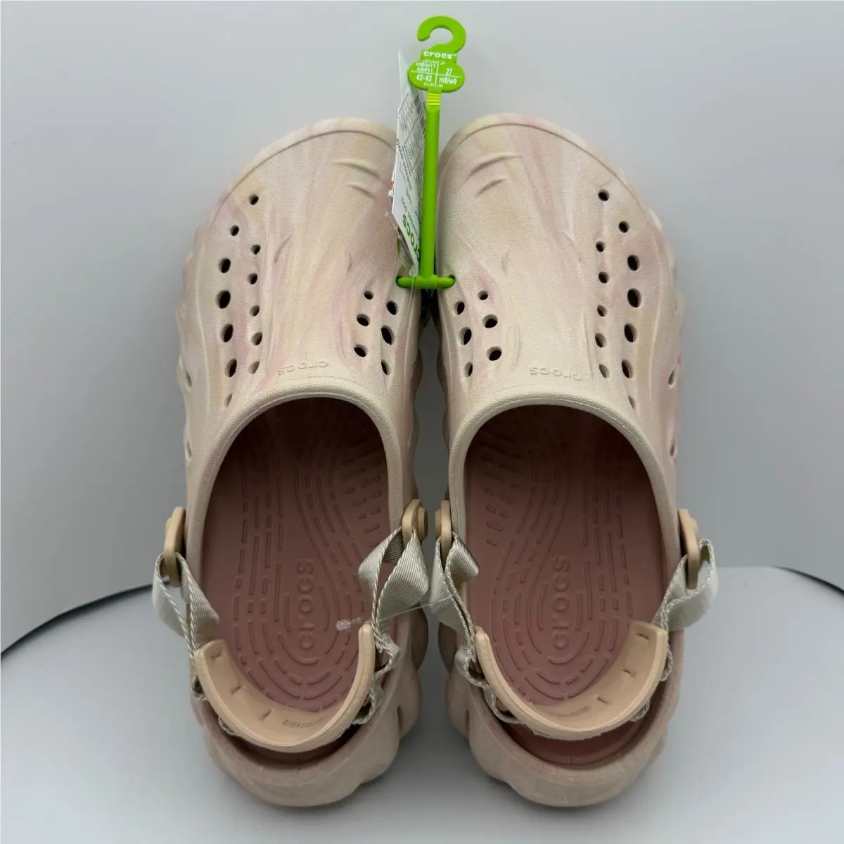 Crocs shoes - Crocs Echo Marbled Clog - Echo Marbled Clog - Cream 3
