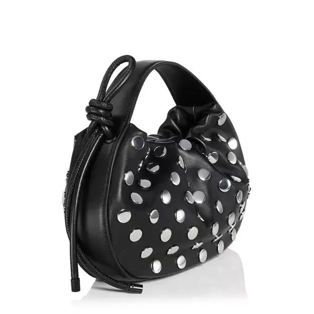 3.1  Origami Top Handle Studded Mini Bag Black by Phillip Lim