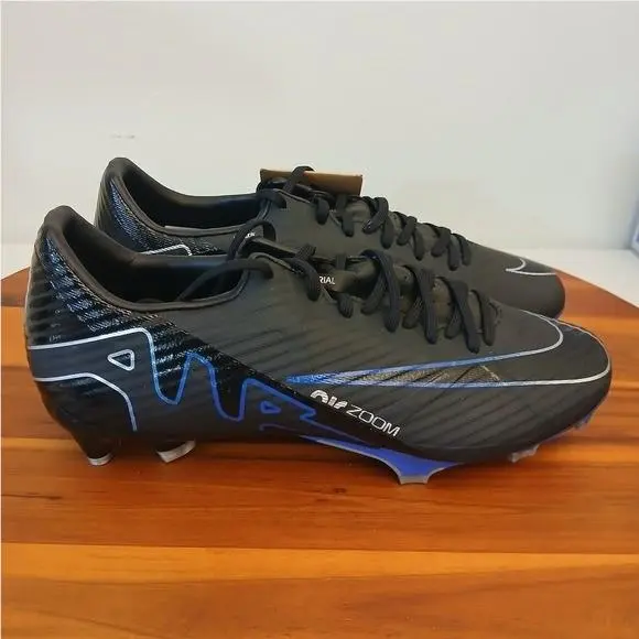 Nike Soccer Cleats Mens 6.5 Black Mercurial Zoom Vapor 15 Academy Futbol Shoes