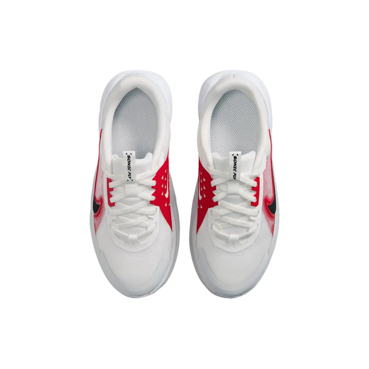 Nike shoes - Sonic Fly GS - Sonic Fly - Summit White/University Red (UPC: 198484270702) 2