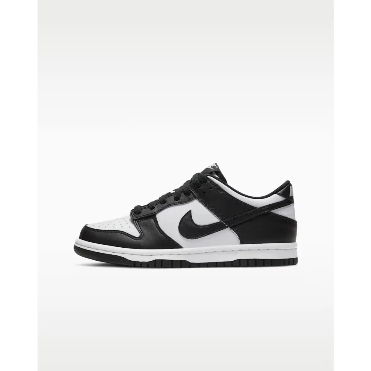 Nike Dunk Low GS - White/black-white - Size 3.5Y