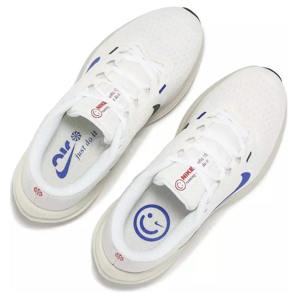 Nike shoes - Nike Air Winflo 10 - Air Winflo - HQ1184 141 - SAIL/GAME ROYAL SAIL (UPC: 197600791312) 2