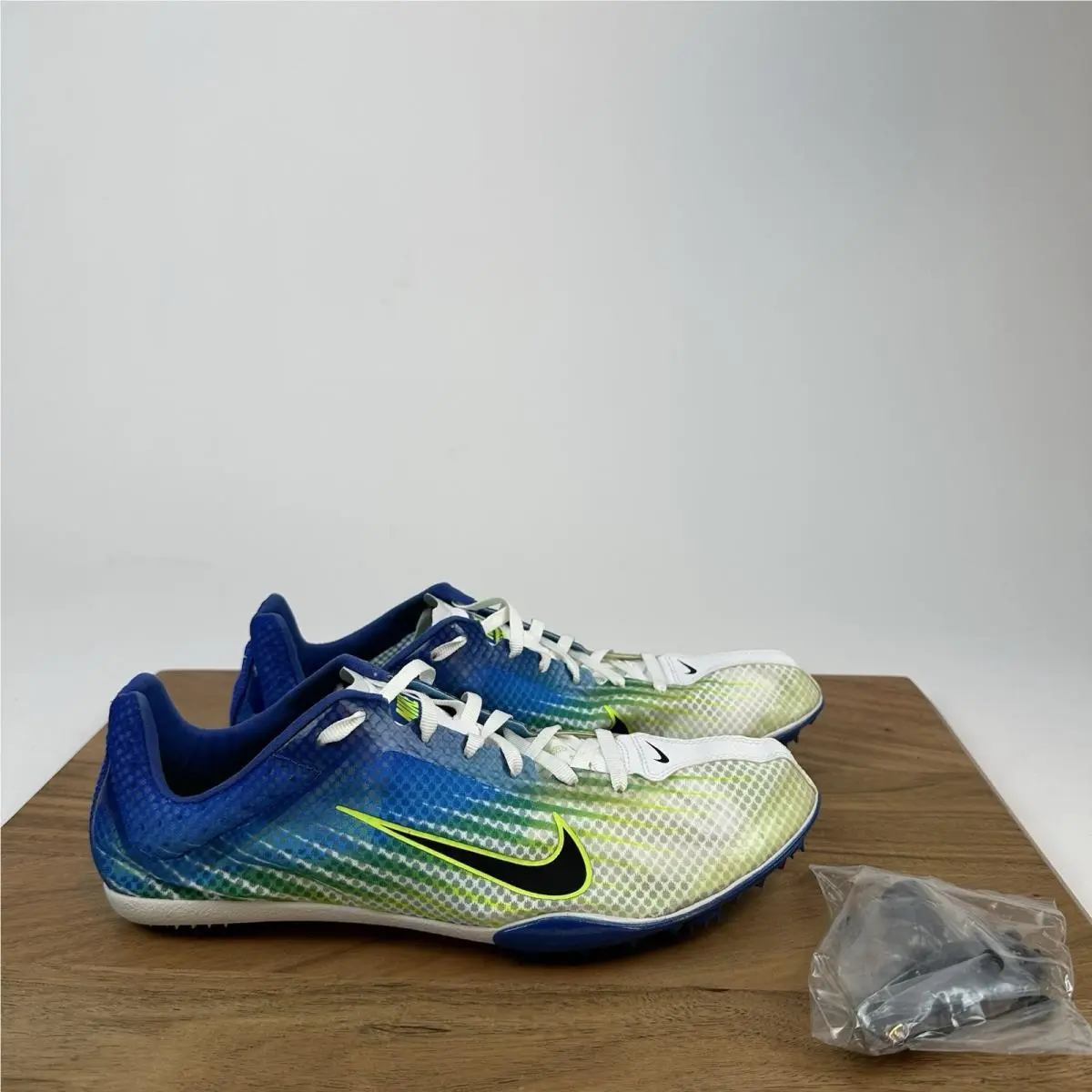 Mens Nike Zoom Mamba 2 Track Field Distance Spikes Running Shoes Size 9.5