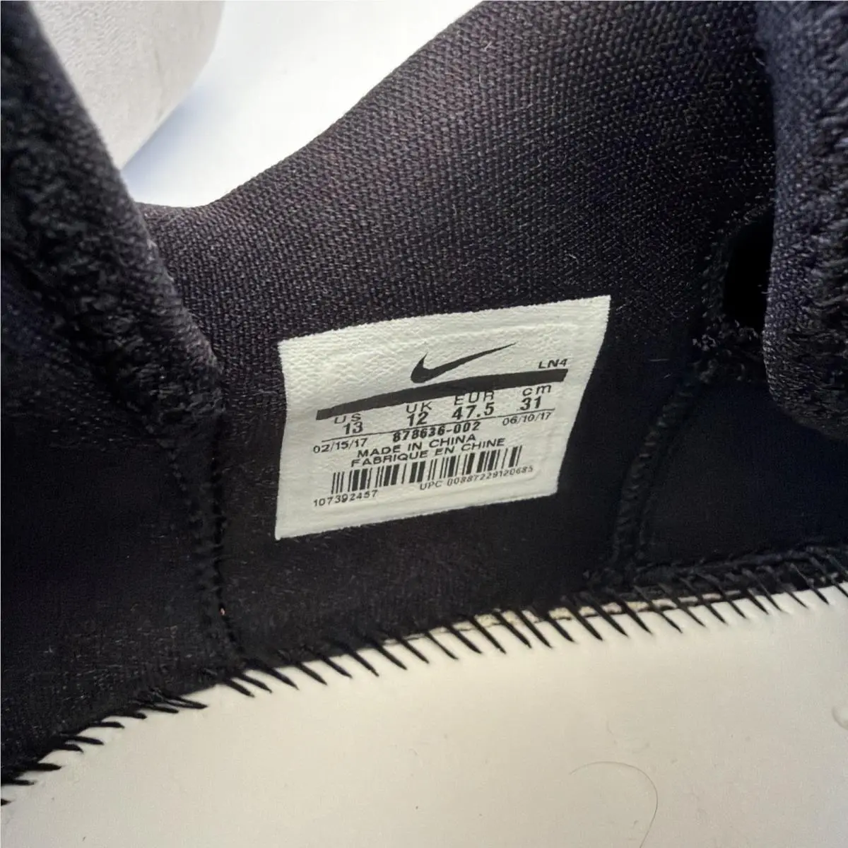 Nike shoes - Nike LeBron 14 - LeBron - 878636-002 - Black 10