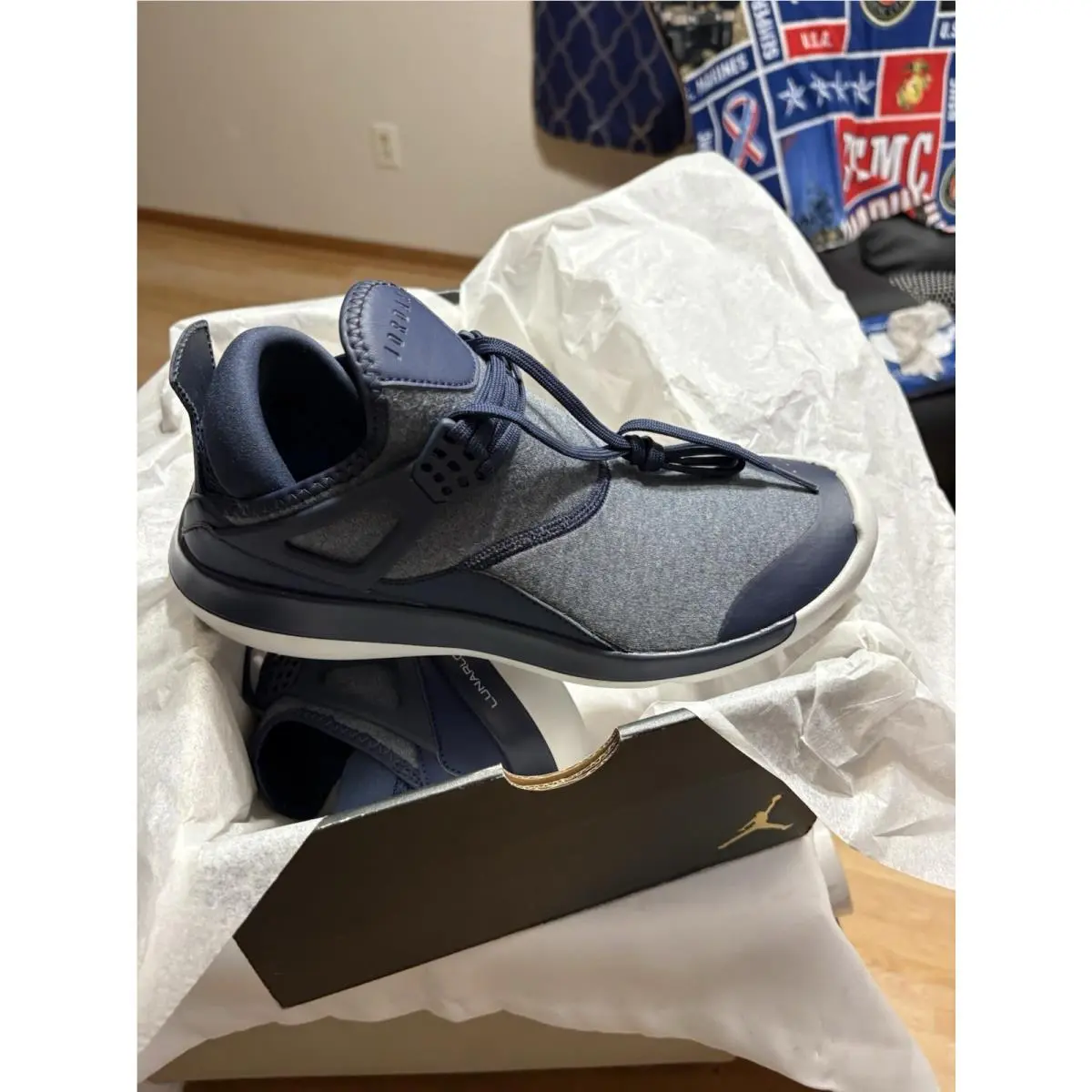 Nike shoes - Jordan 1 Mid - Mid - 940367-401 - Blue 2