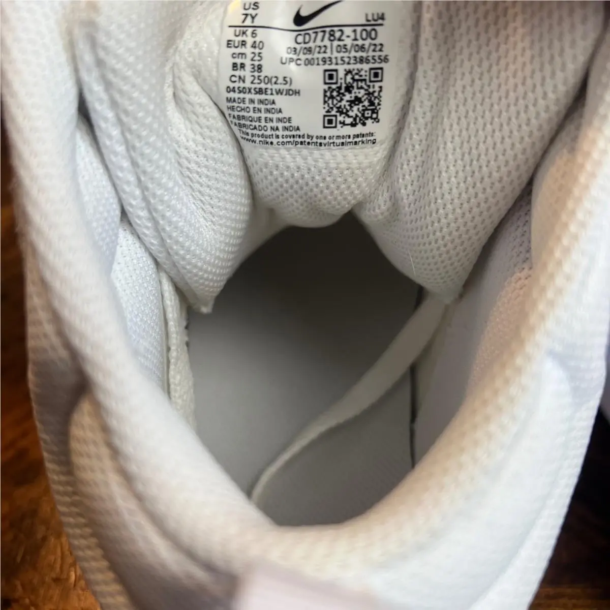 Nike shoes - Nike Court Borough Mid 2 (GS) - White 9