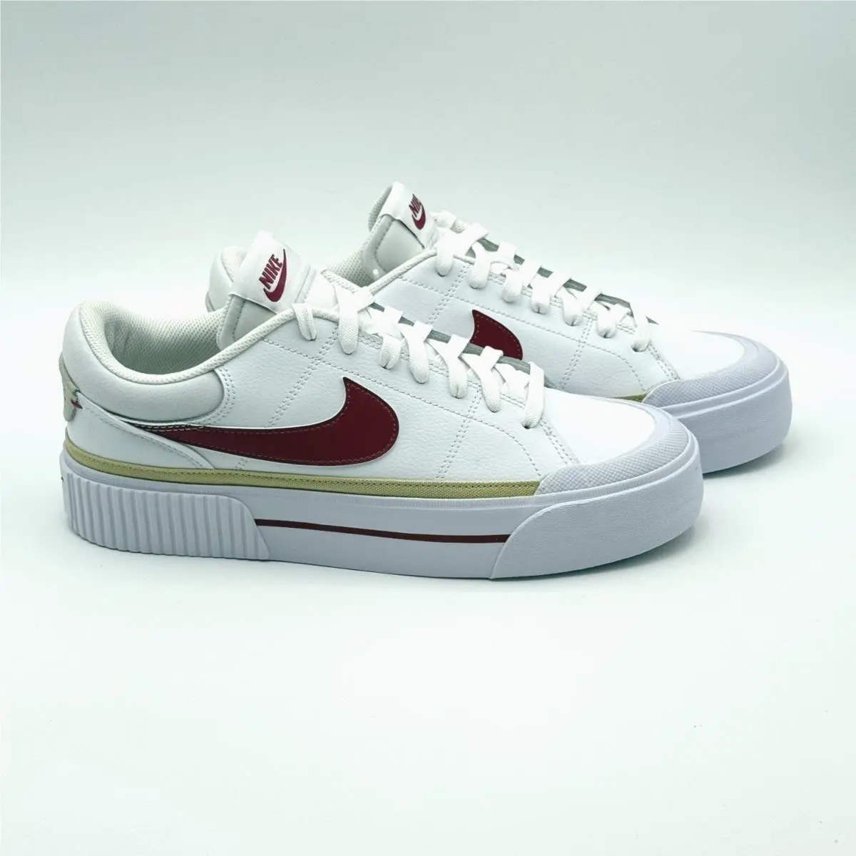 Nike shoes - Nike Court Legacy - Court Legacy - DM7590-112 - White, Manufacturer: White / Sweet Beet - Team Gold (UPC: 198482566852) 0