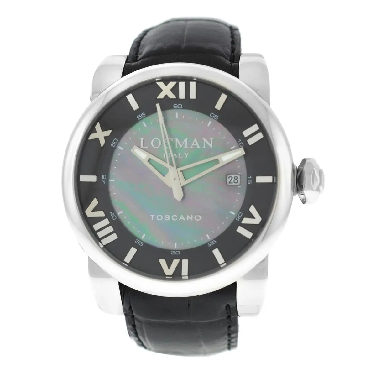 Locman Toscano Men`s Mop Stainless Steel Ref. 590 Automatic 42MM Watch