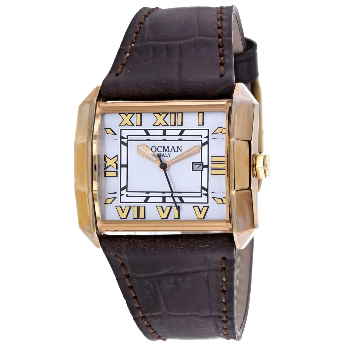 Locman Women`s Classic Silver Dial Watch - 233MOPWH/BR LE by Locman Italy
