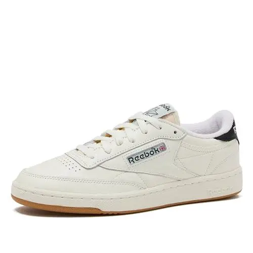 Reebok shoes - Club C 85 Vintage Tennis Sneakers for Men - EHC69 - White/Chalk/Vector Blue (UPC: 195734127311) 2