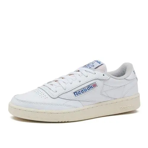 Reebok shoes - Club C 85 Vintage Tennis Sneakers for Men - EHC69 - Top-chalk/Paperwhite/Glen Green (UPC: 195734127311) 2