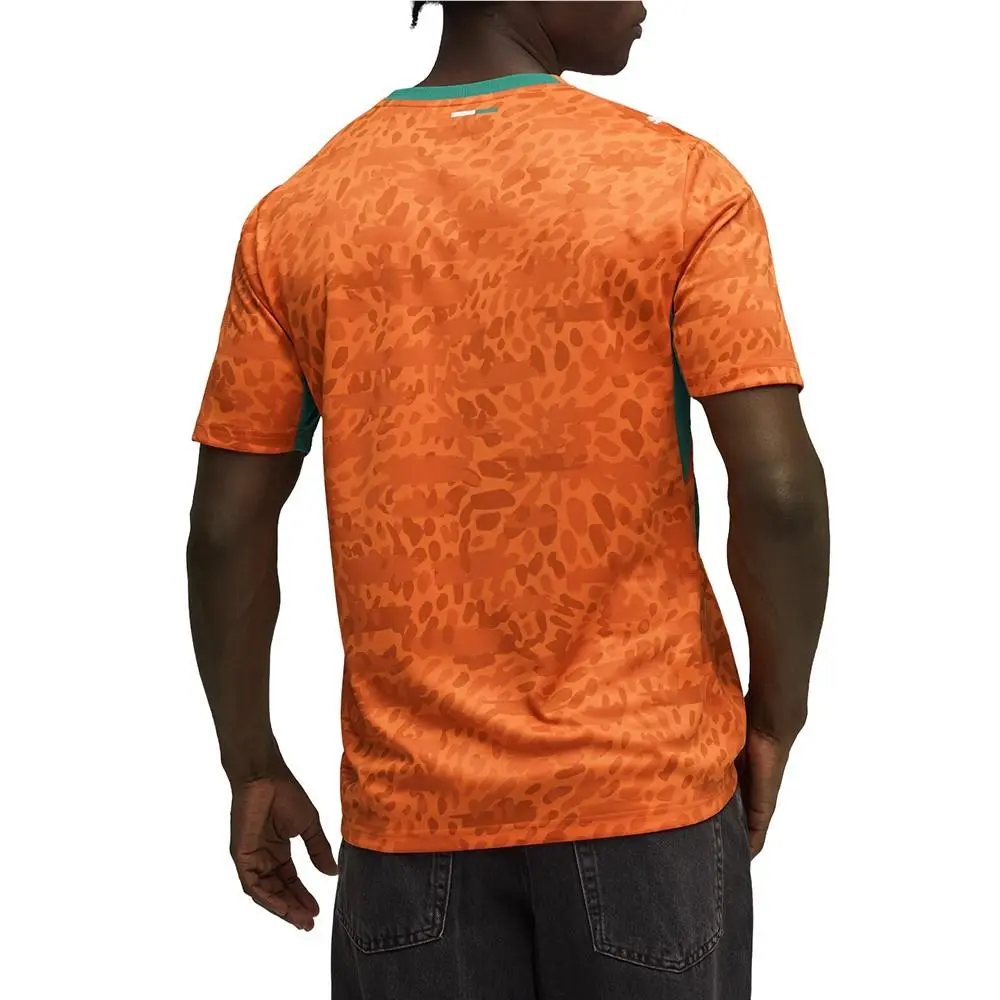 Puma clothing - PUMA Côte D`ivoire Home Crew Neck Short Sleeve Soccer Jersey - 78318201 - Orange 8