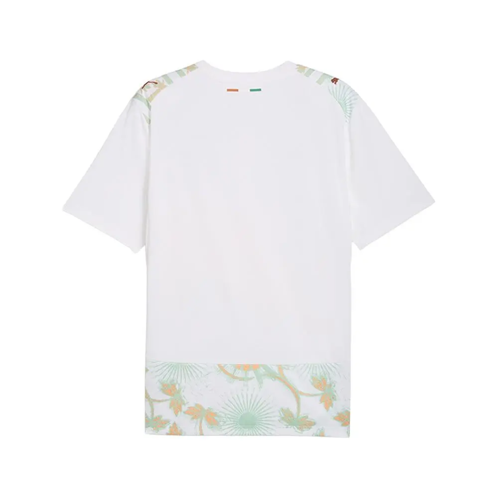 Puma clothing - PUMA Cote D`ivoire Crew Neck Short Sleeve Soccer Away Jersey Repl - 78318802 - White 0