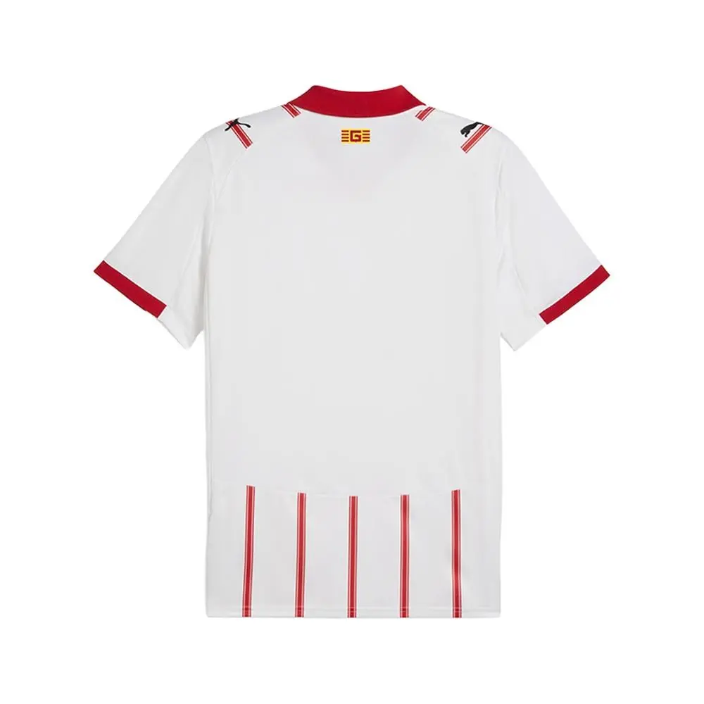 Puma clothing - PUMA Girona Crew Neck Short Sleeve Soccer Home Jersey Replica - 78302101 - White 0