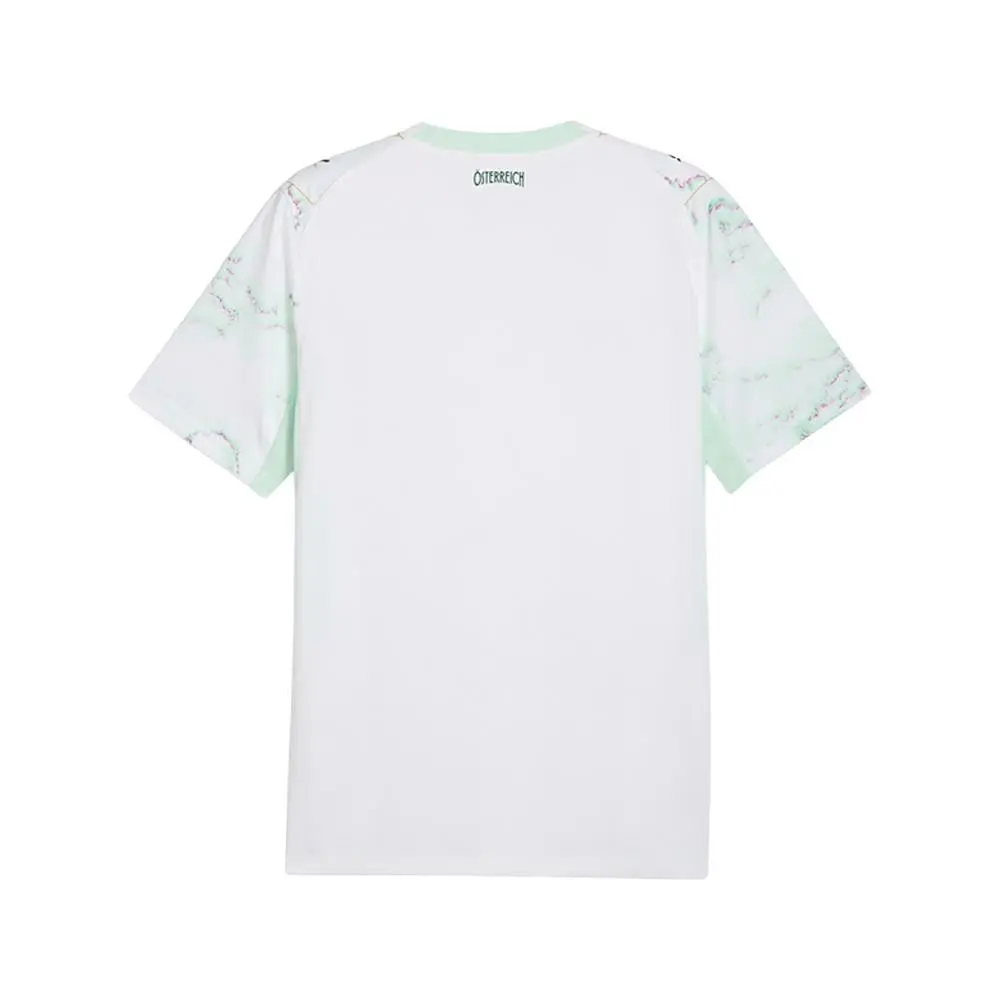 Puma clothing - PUMA Austria Away Crew Neck Short Sleeve Replica Jersey - 78320702 - White 0
