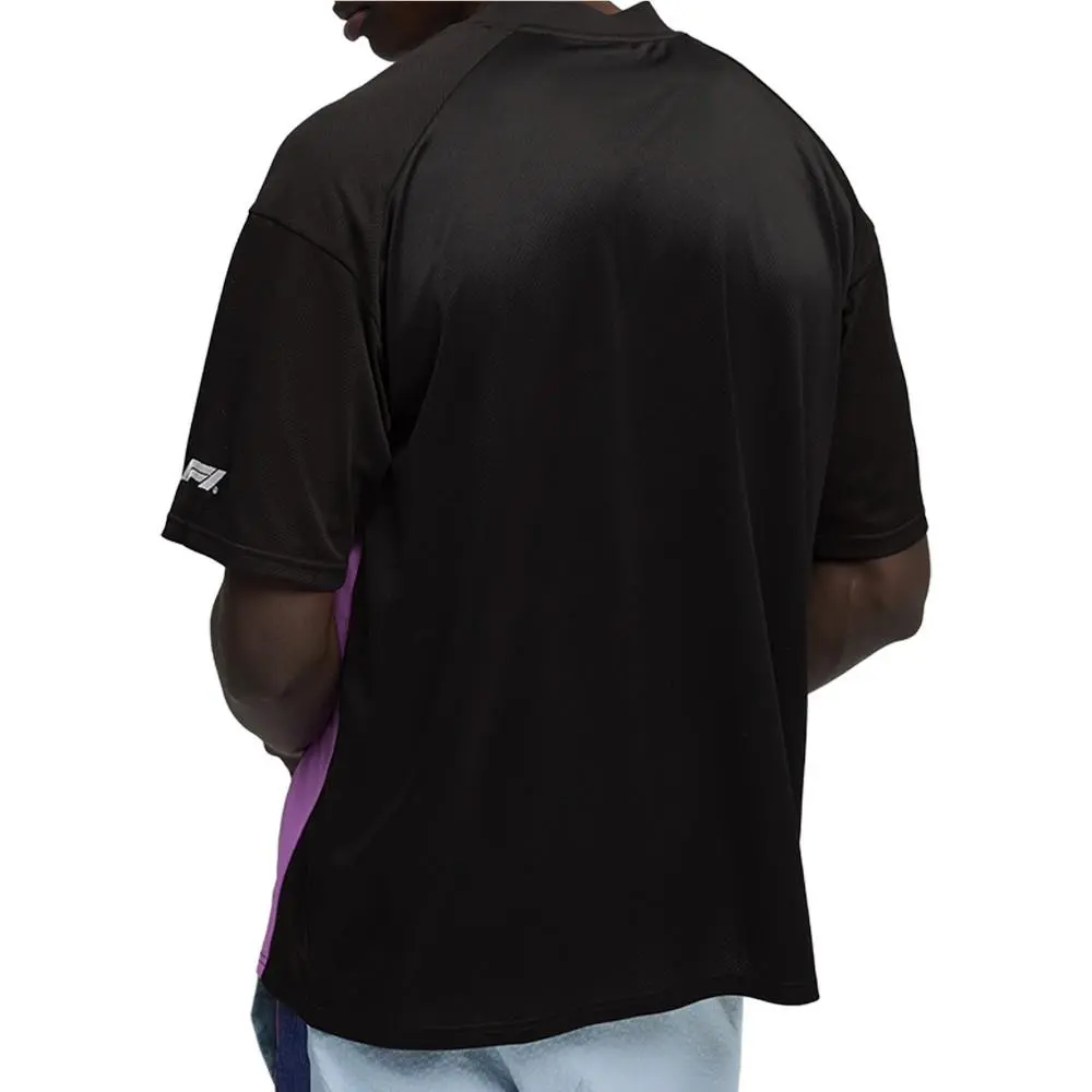 Puma clothing - PUMA F1 Lifestyle Crew Neck Short Sleeve Jersey - 63450201 - Black 7