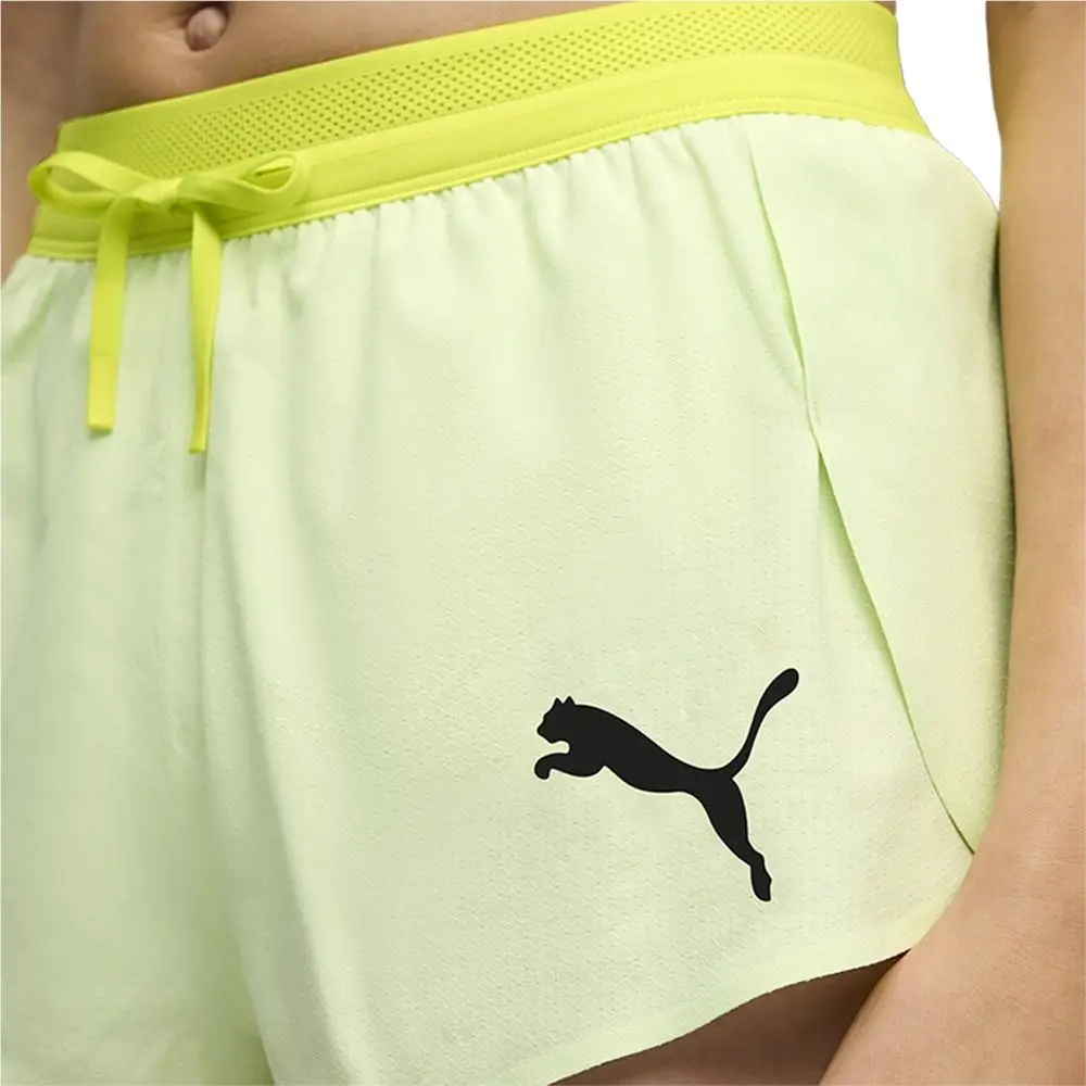 Puma clothing - PUMA Lightspeed Ultraweave 2 Inch Split Athletic Shorts - 52843438 - Green 3
