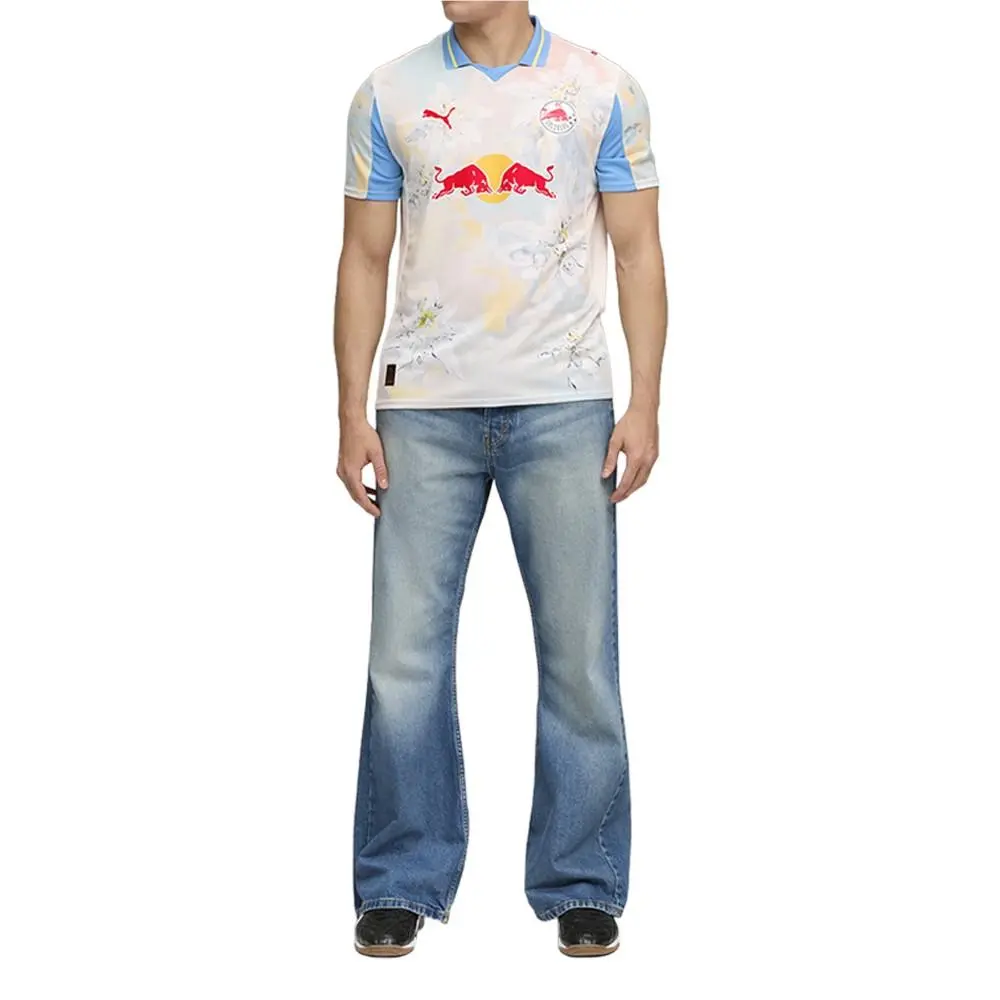 Puma clothing - PUMA  X Kidsuper Fc Red Bull Salzburg Crew Neck Short Sleeve Jers - 78274005 - White 10
