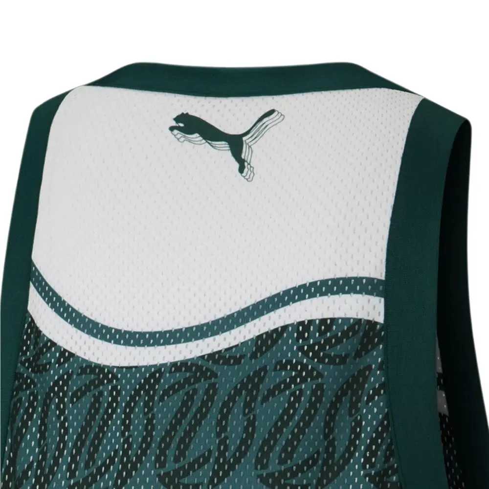 Puma clothing - PUMA Stewie Crew Neck Replica Jersey - 53727701 - Green, White 5