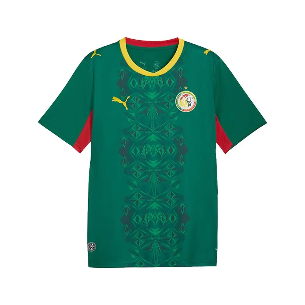 Puma Senegal Away Crew Neck Short Sleeve Jersey Mens Green 78317102