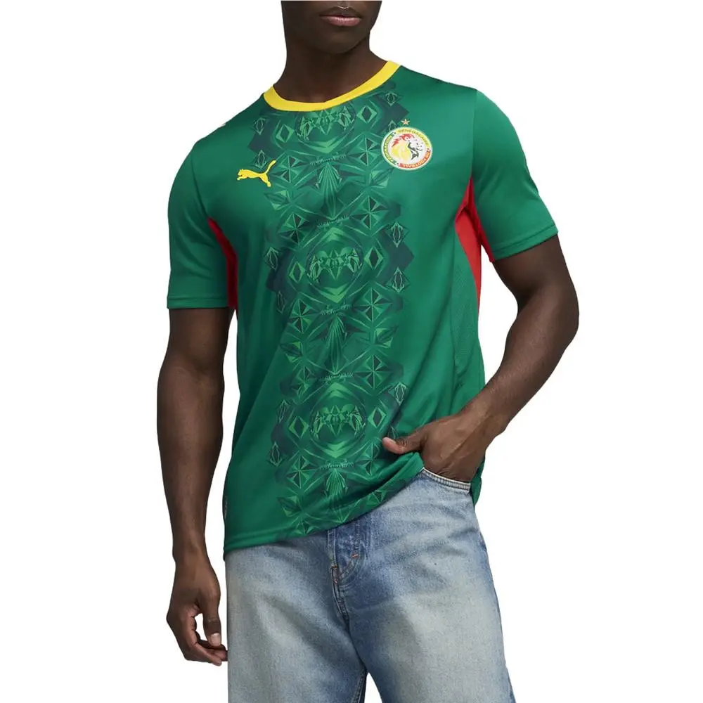 Puma clothing - PUMA Senegal Away Crew Neck Short Sleeve Replica Jersey - 78317102 - Green 7