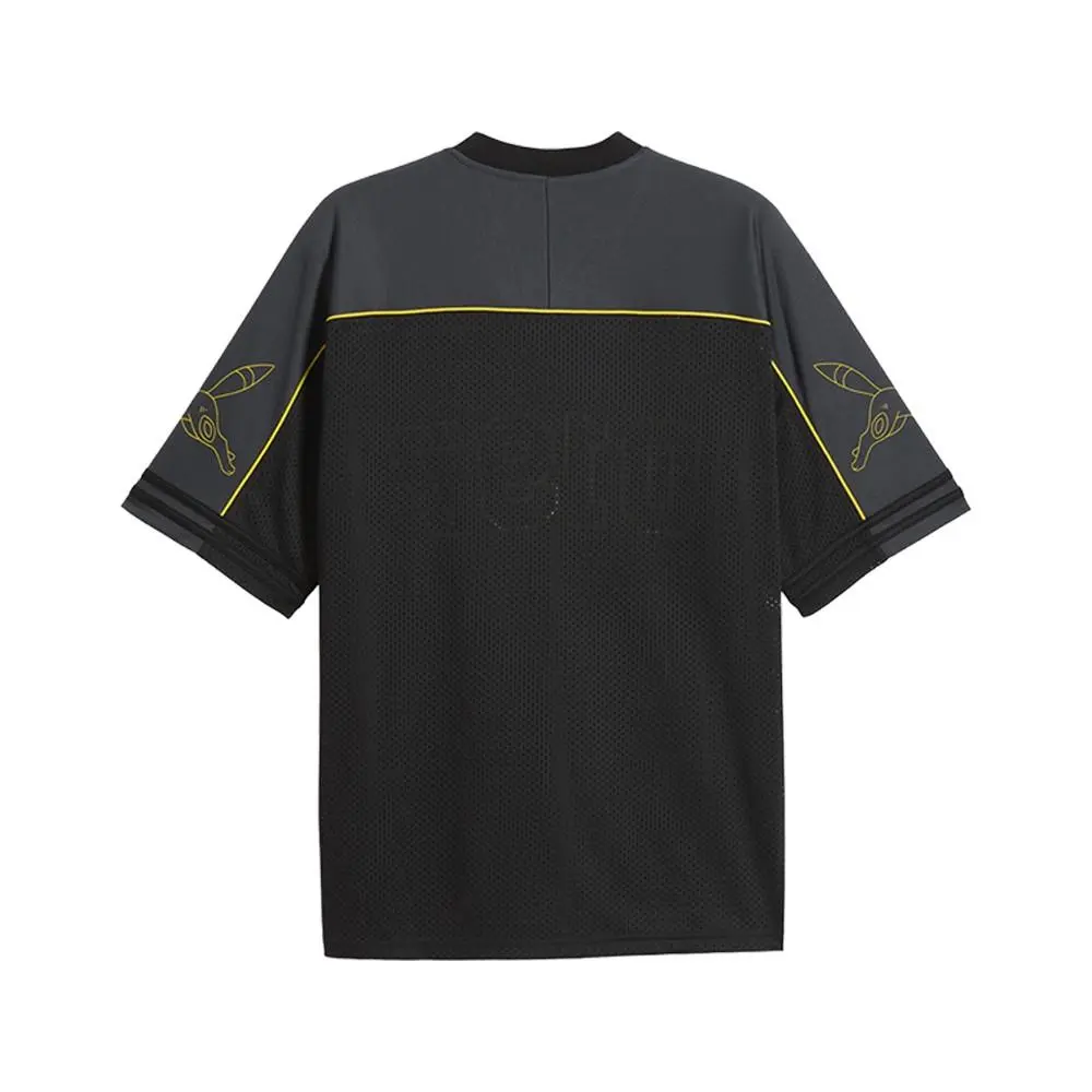Puma clothing - PUMA Pokemon X Oversized VNeck Short Sleeve Jersey - 63491901 - Black 0