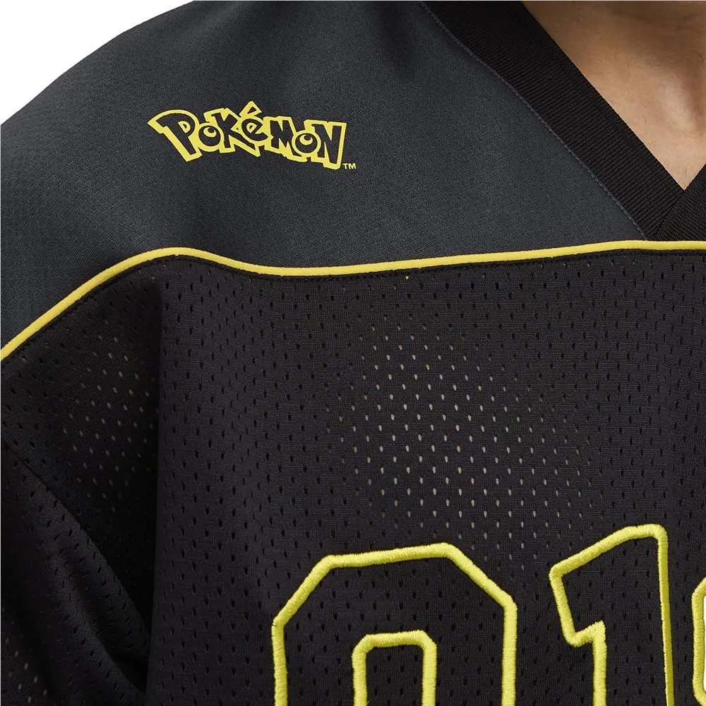 Puma clothing - PUMA Pokemon X Oversized VNeck Short Sleeve Jersey - 63491901 - Black 11