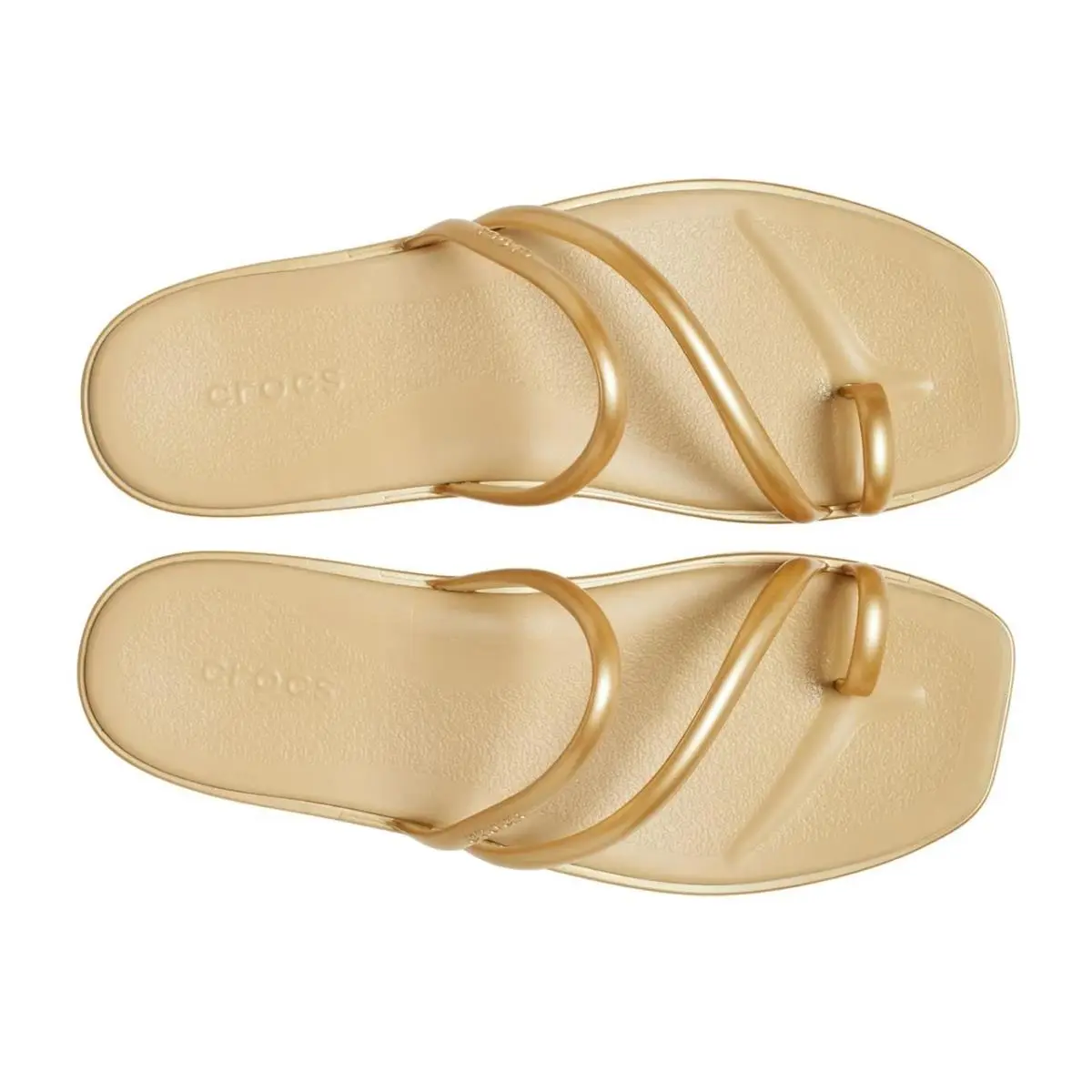 Crocs shoes - Metallic Gold 7