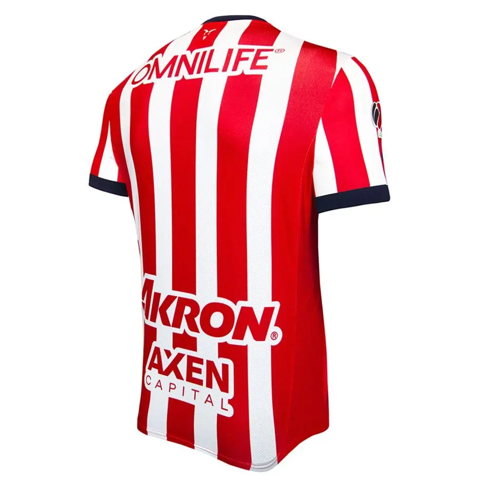 Puma clothing - PUMA Chivas Home Promo 2425 Short Sleeve Soccer Jersey - 70618701 - Red, White 0