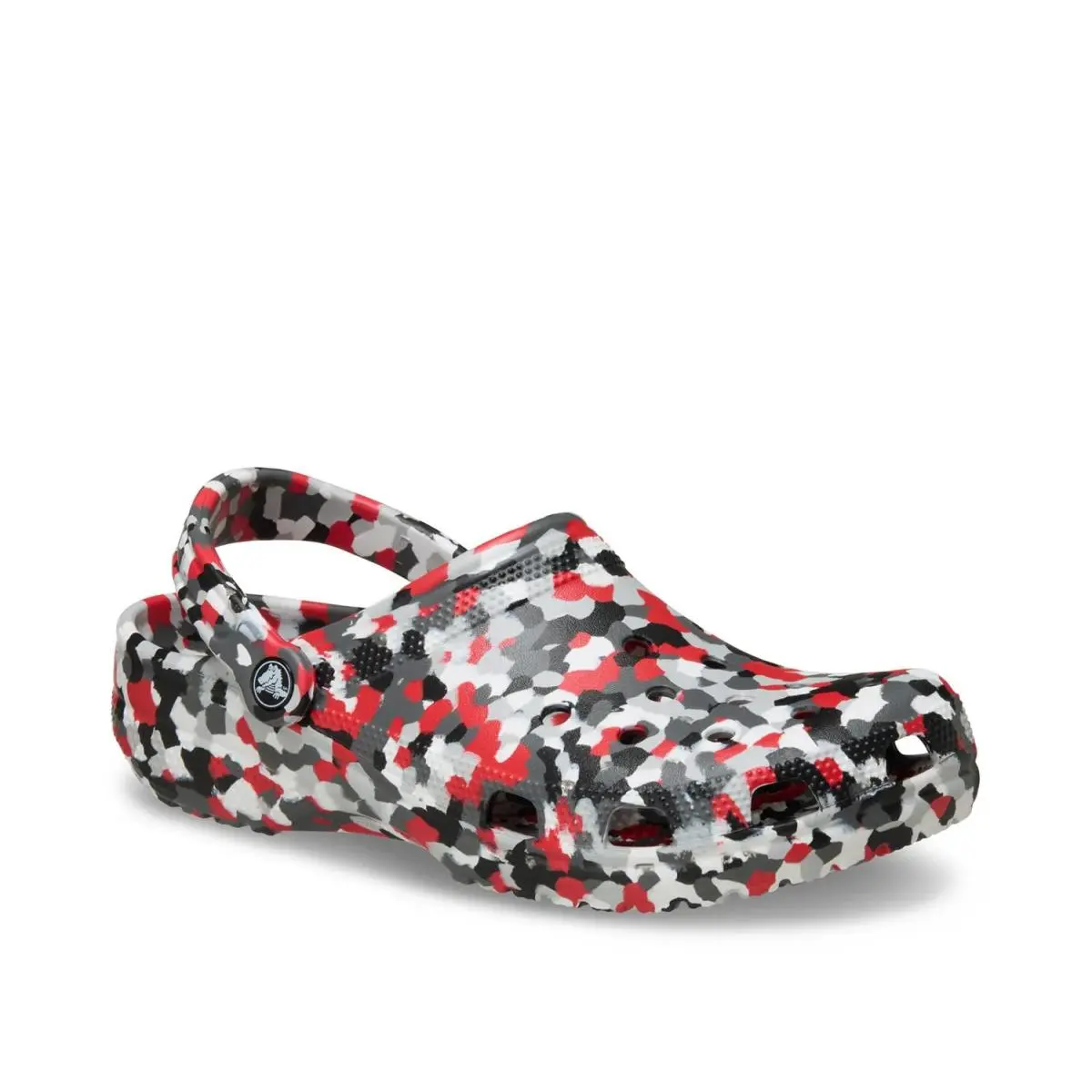 Man`s Clogs  Classic Clog Grey/Red/Black by Crocs