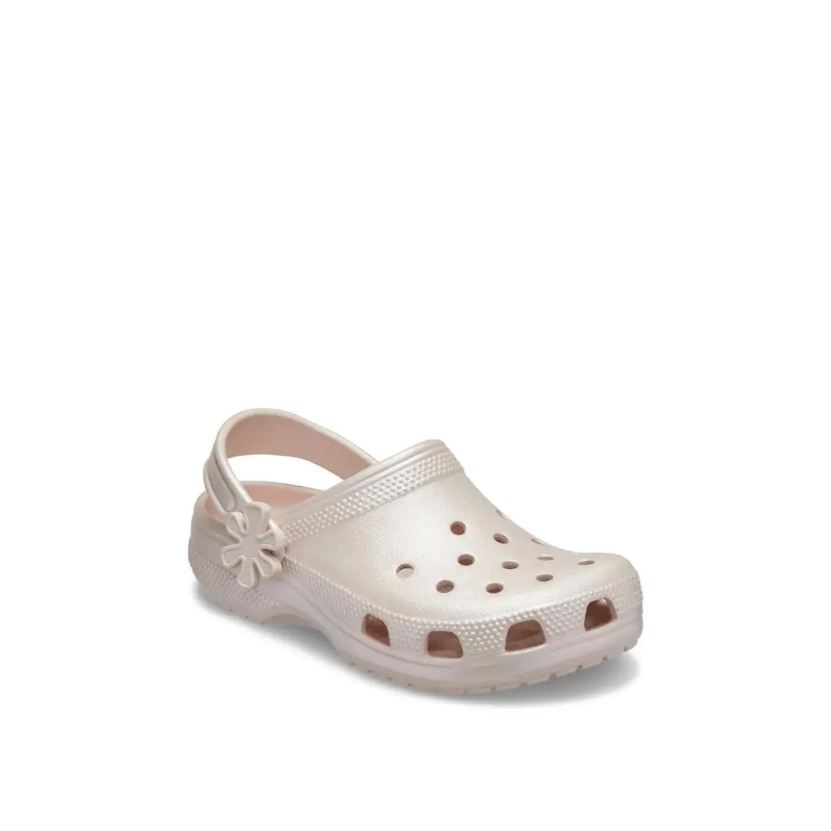 Girl`s Clogs Crocs Classic Pearl Shine Clog