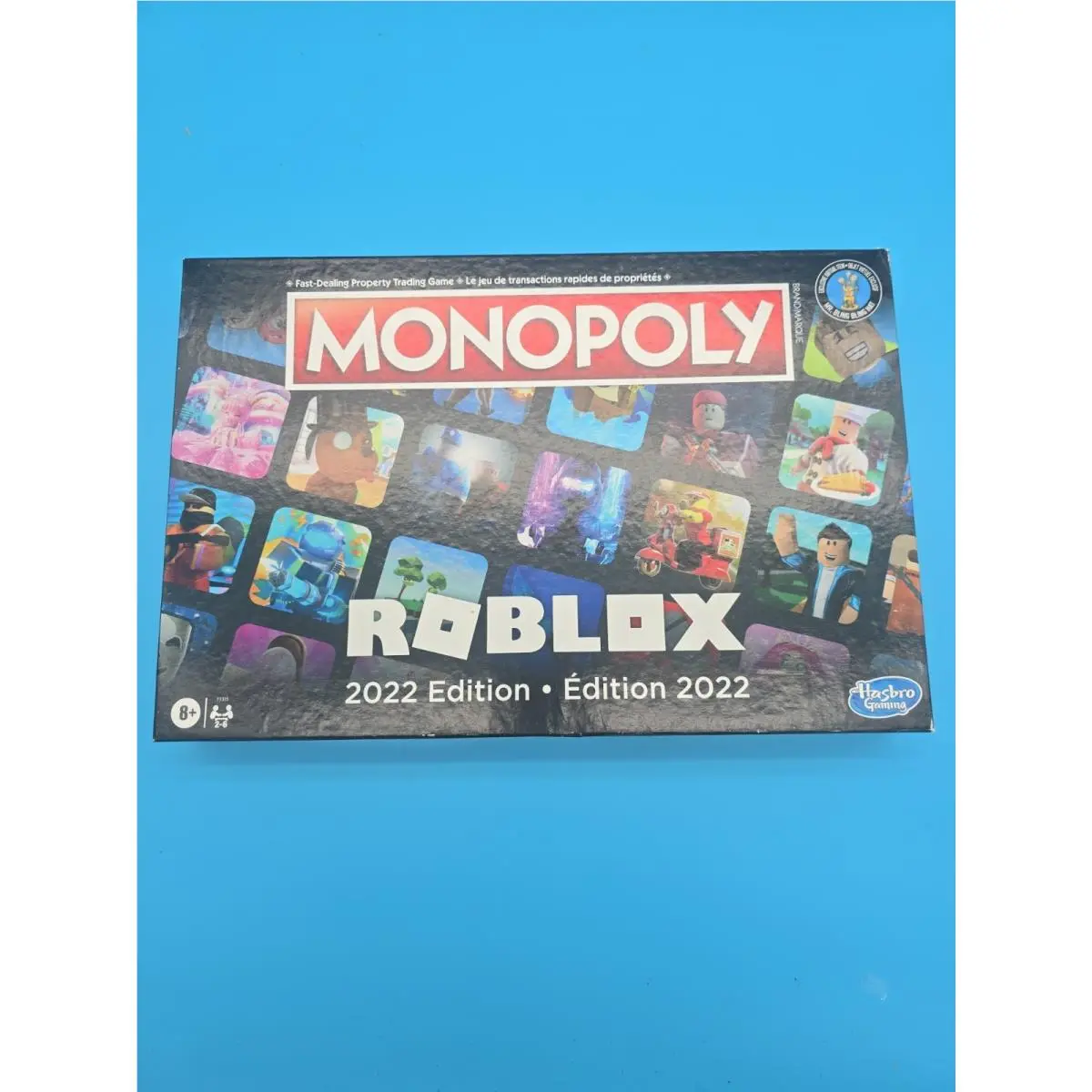 Monopoly Roblox Game 2022 Edition English French Version All Pieces Included