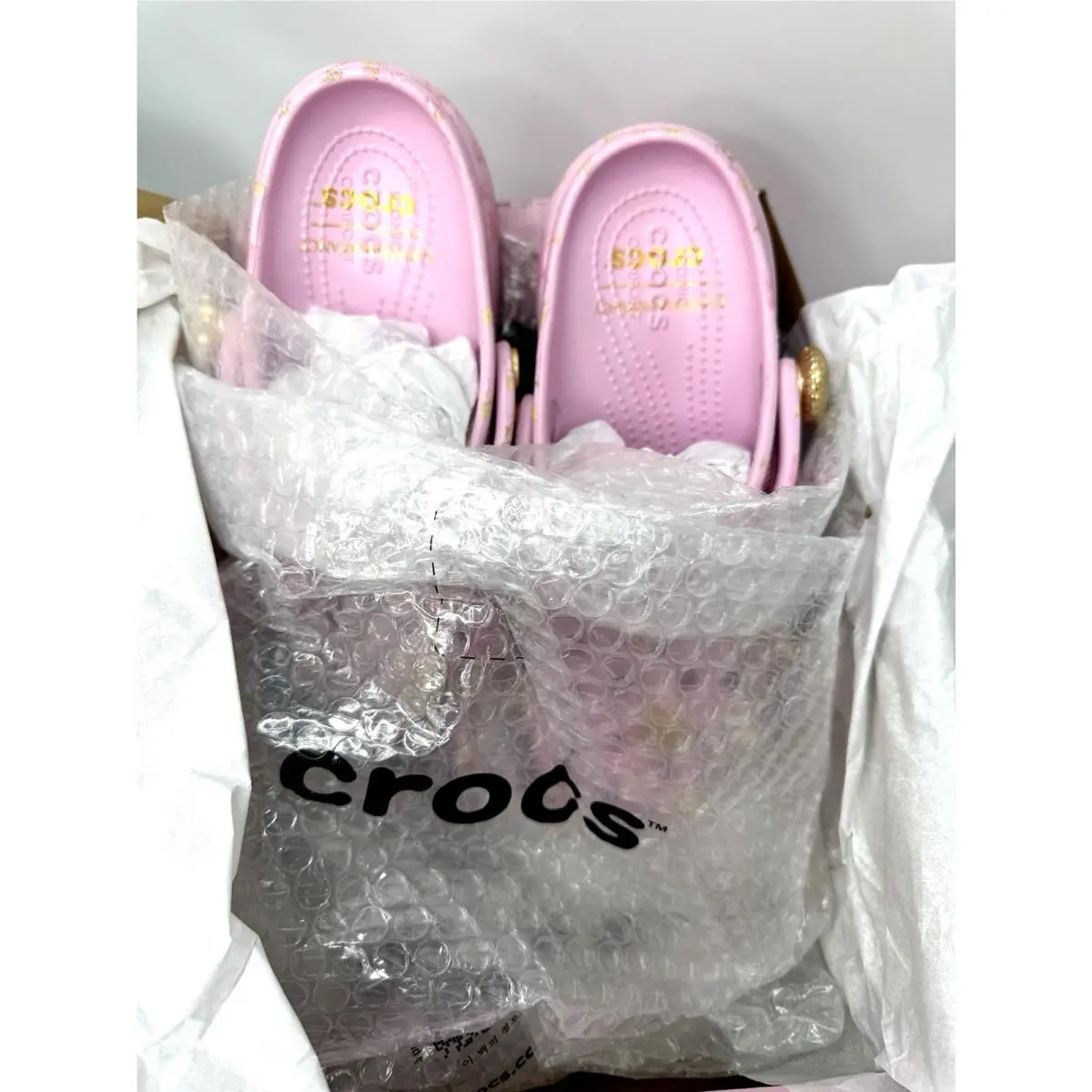 Crocs shoes - Crocs Loveshackfancy Clssic Platform Clog - Pink 10