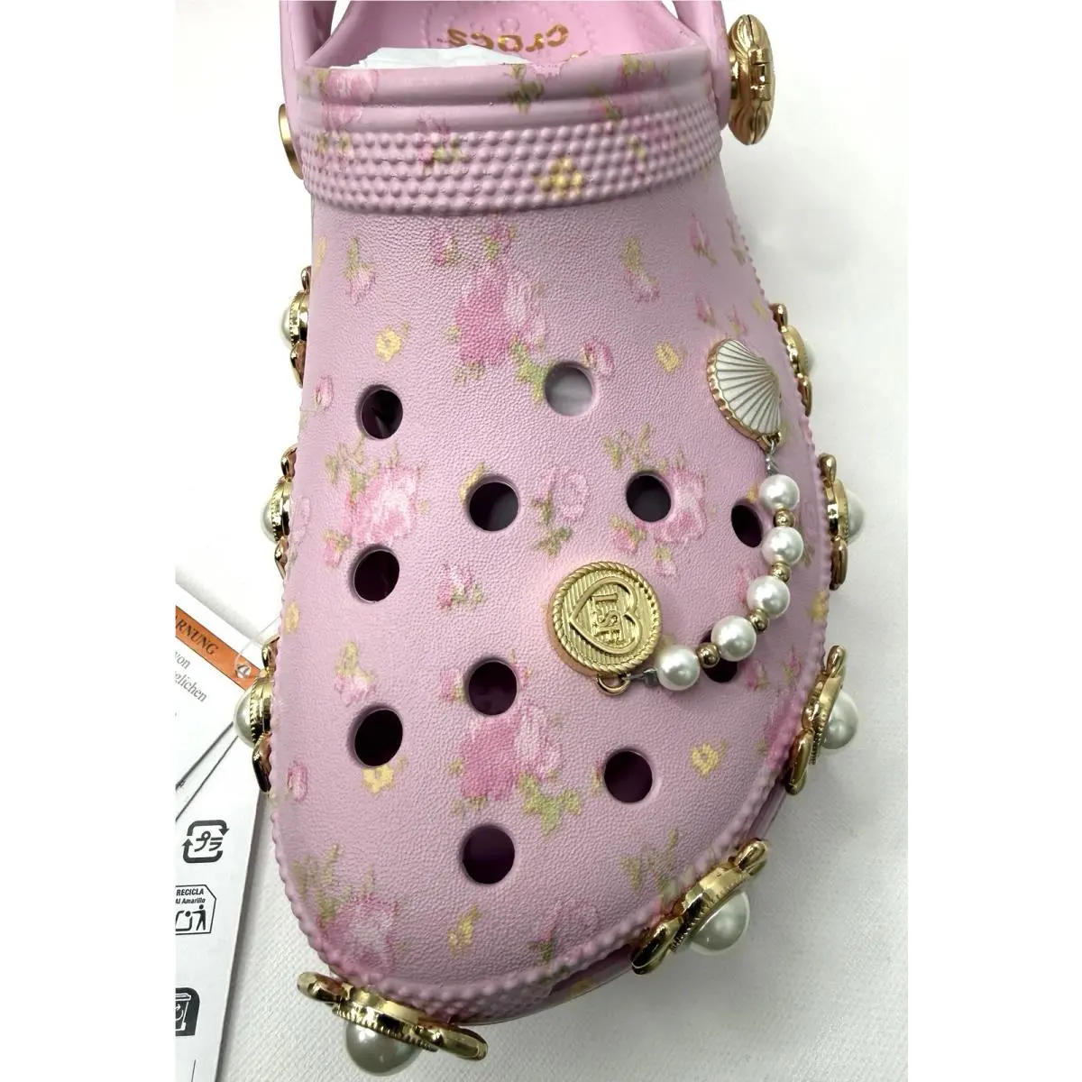 Crocs shoes - Crocs Loveshackfancy Clssic Platform Clog - Pink 2