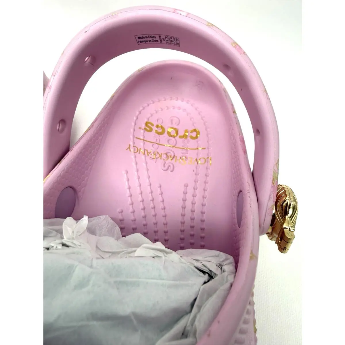 Crocs shoes - Crocs Loveshackfancy Clssic Platform Clog - Pink 5
