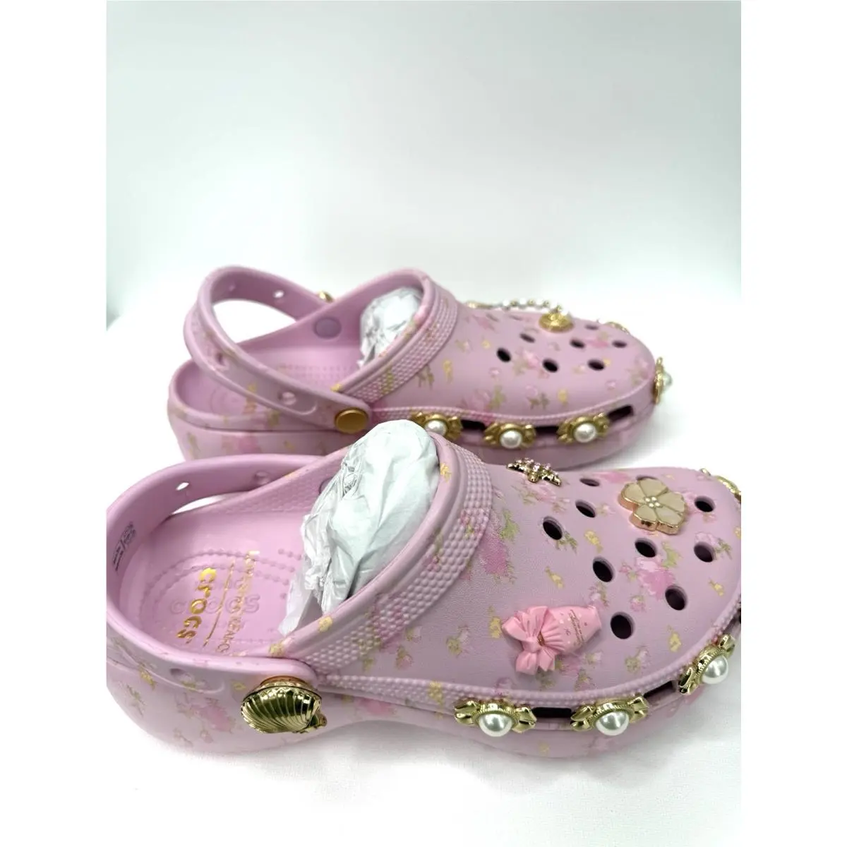 Crocs shoes - Crocs Loveshackfancy Clssic Platform Clog - Pink 7