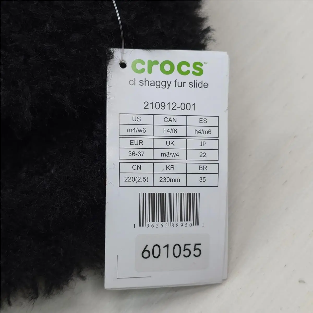 Crocs shoes - Crocs Shaggy Doodle - Shaggy Doodle - Black (UPC: 196265889501) 3