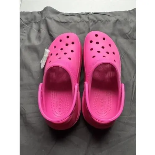Crocs Mega Crush Clog Pink 2024 Iconic Croc Men Size 4 Women Size 6