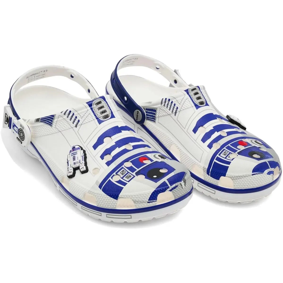 Star Wards X Crocs R2D2 Clogs Sandals Shoes Size 11 Men`s