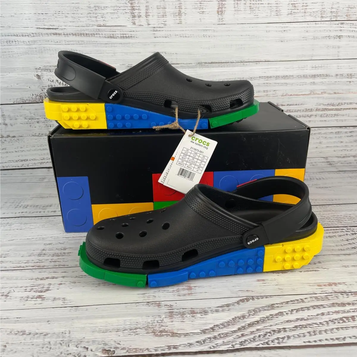 Crocs shoes - 4lw - 211873-001 - Black (UPC: 198445331886) 0