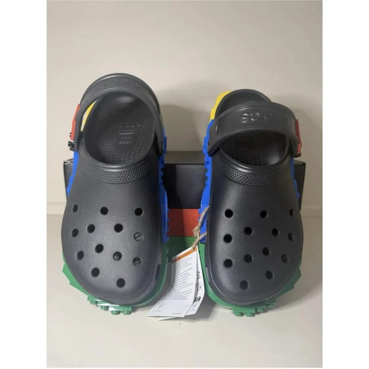Crocs shoes - 4lw system clog - system clog - 211873-001 - Black, Blue, Yellow, Green, Red 2