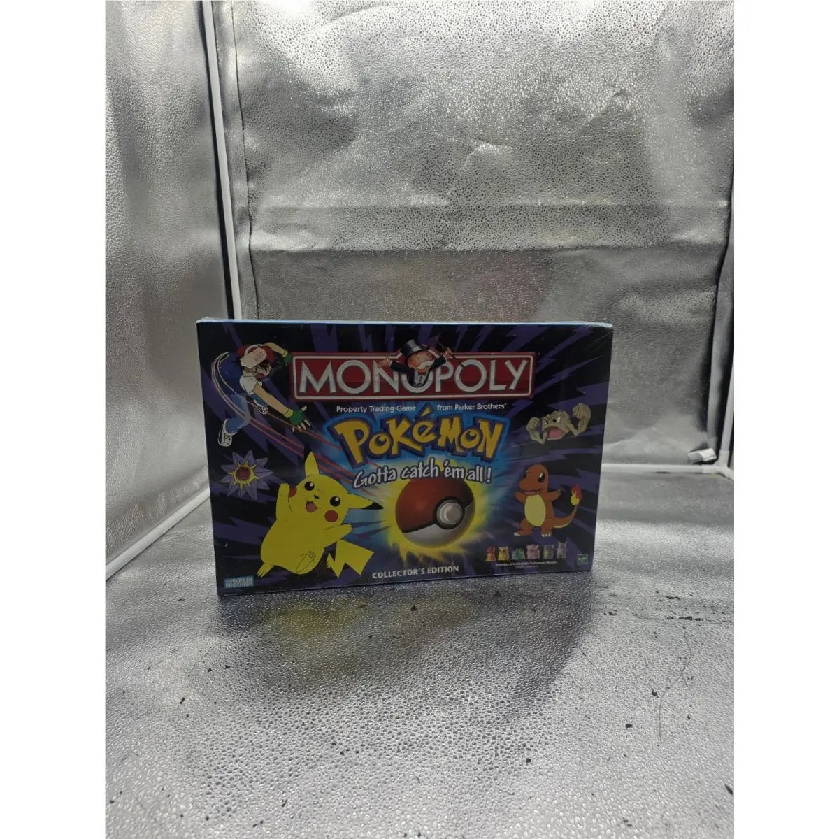 Vintage 1999 Pokémon Monopoly Collectors Edition Board Game