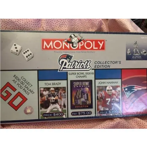 England Patriots Monopoly Collector`s Edition 2004