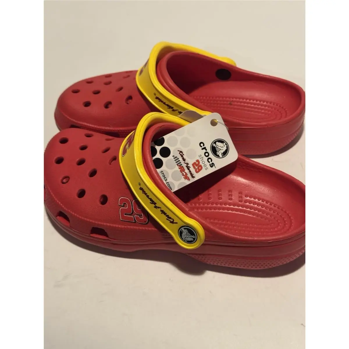 2007 Kevin Harvick 29 Crocs Nascar Rare Women’s 6/7 Mens 4/5