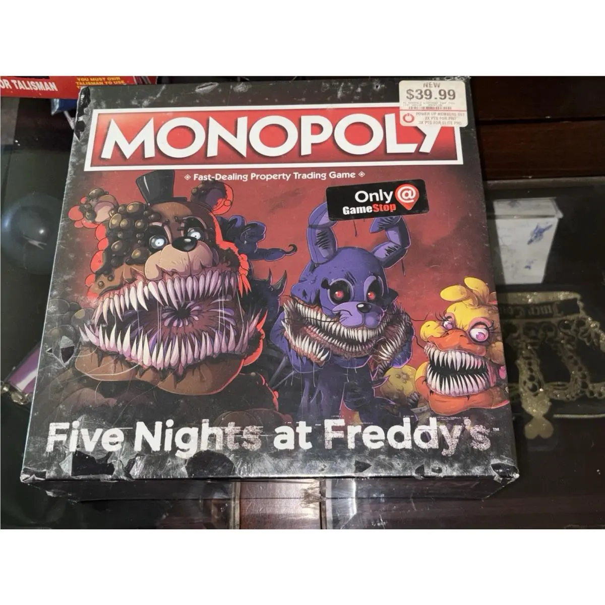 Monopoly Five Nights at Freddy`s Gamestop Exclusive Factory