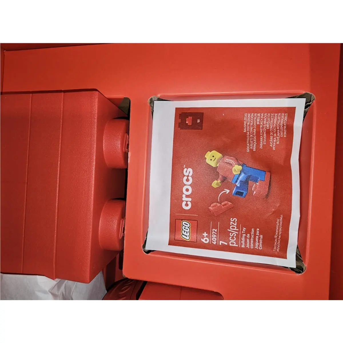 Crocs shoes - Red (UPC: 198445440809) 5