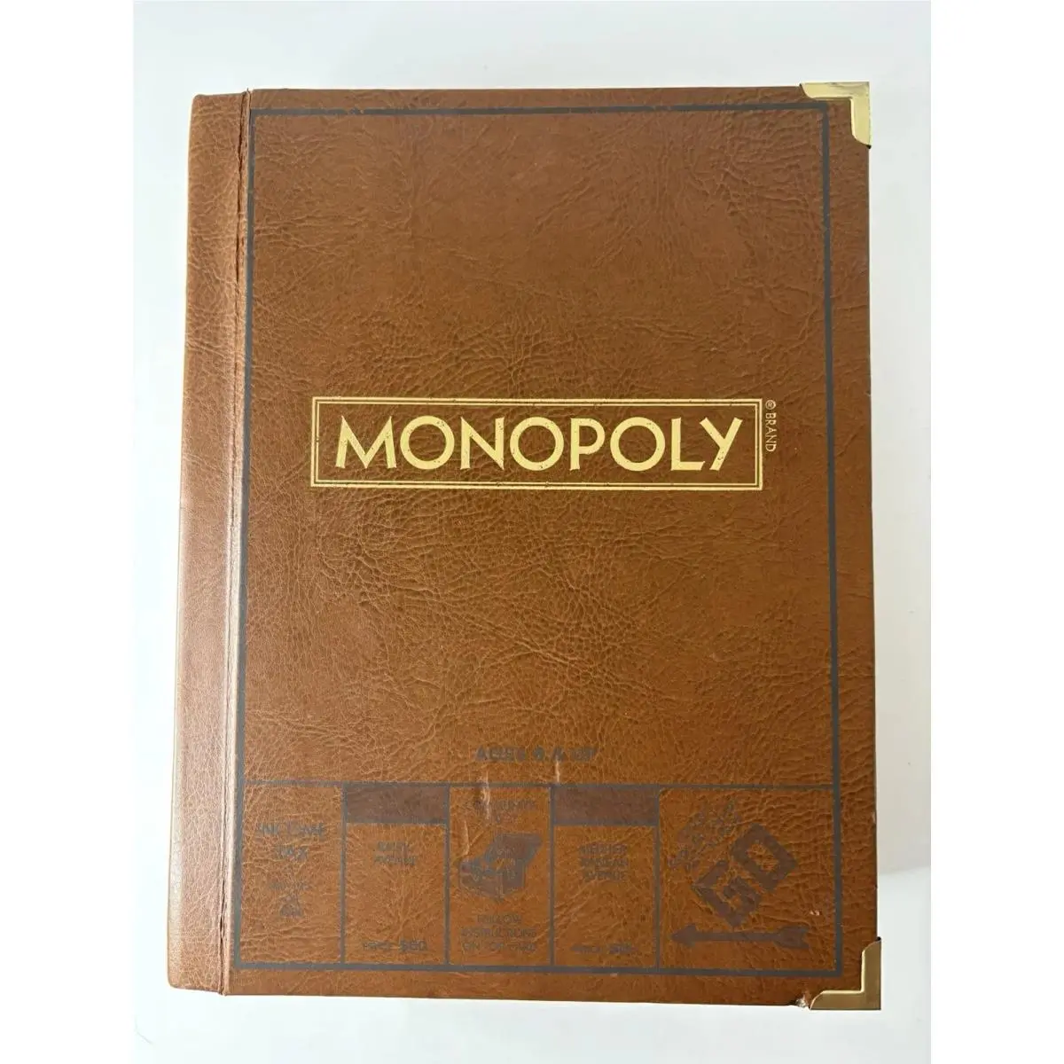 Library Classic Games Monopoly Hasbro Vintage Book Edition 2011 Rare-sealed